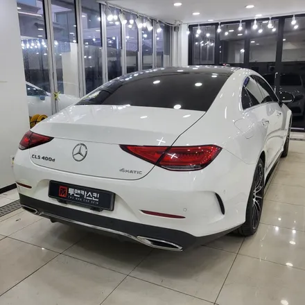 인천 랩핑제거 잘하는곳 / 벤츠 CLS 400d 수명다된 랩핑 필름 제거 하기 / 깔끔하게 원상복구 해드렸습니다 ^^ / 인천 남동구 논현동
