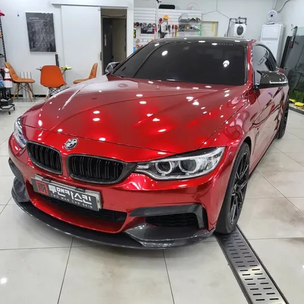 인천랩핑 잘하는곳 / BMW 4시리즈 쿠페 전체랩핑 시공 포스팅 / 오토벨벳 BMW 어벤츄린 레드 컬러로 강렬한느낌으로 시공완료 / BMW 4쿠페 랩핑 전문점 / 투맨카스킨 / 인천 남동구 논현동