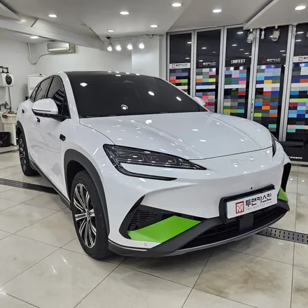 BYD 씨라이언7 전기차, 인천 부분랩핑으로 유니크하게 변신 / 인천 남동구 논현동