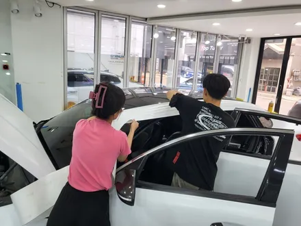 기아 K5 전체랩핑 잘하는곳 / 에이버리데니슨 사틴화이트 전체랩핑 / 군포랩핑 군포시랩핑 군포ppf 군포시ppf 군포썬팅 군포시썬팅 / 인천 서구, 부평, 부천