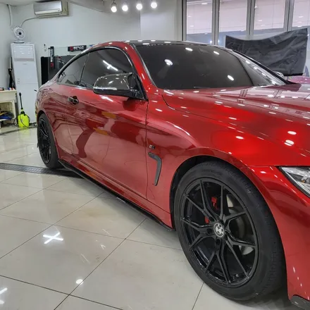 인천랩핑 잘하는곳 / BMW 4시리즈 쿠페 전체랩핑 시공 포스팅 / 오토벨벳 BMW 어벤츄린 레드 컬러로 강렬한느낌으로 시공완료 / BMW 4쿠페 랩핑 전문점 / 투맨카스킨 / 인천 남동구 논현동