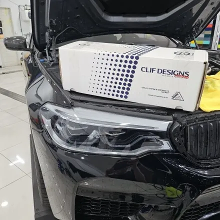 BMW m550d 리페어블랙 전체랩핑 시공기 / 라이트 톤 다운 PPF 작업까지 진행 / 인천 랩핑 PPF 전문점 / 인천 남동구 논현동