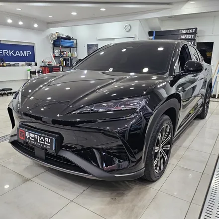 BYD 씨라이언7 엠블럼 랩핑 작업 후기 / EV, SEALION7 레터링은 제거 하기 / 인천 남동구 논현동