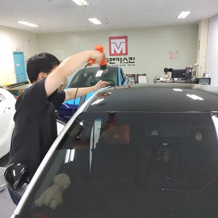 인천 랩핑 기아 K3 루프스킨 작업 포스팅/사이드미러 랩핑/k3랩핑 / 인천 남동구 논현동