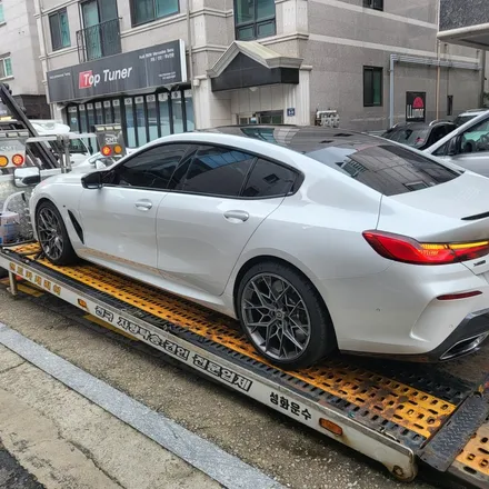 인천PPF BMW 850i 앞범퍼 PPF 재시공 / PPF 필름덕에 도장면을 보호 받으셨습니다 ^^ / PPF를 해야하는 이유 / 클리프디자인 옥타곤 / 인천 남동구 논현동