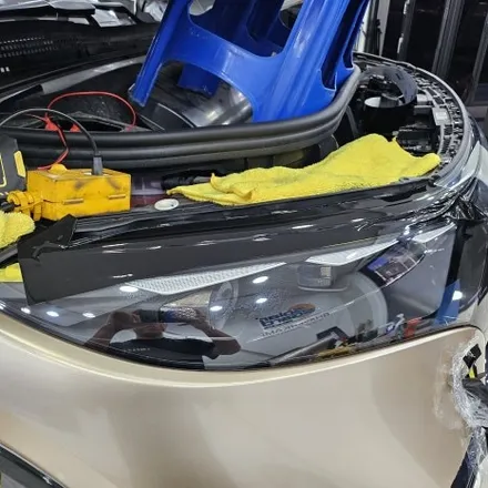 벤츠 EQS 580 SUV 전체랩핑 진행해드렸습니다 / 샴페인골드 전체랩핑 / 전체 크롬죽이기 / 럭셔리 차량으로 만들어 드렸습니다^^ / 시흥랩핑 시흥 랩핑전문점 / 인천 남동구 논현동