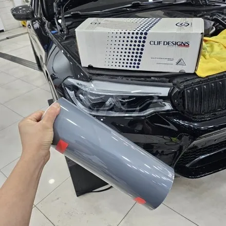 BMW m550d 리페어블랙 전체랩핑 시공기 / 라이트 톤 다운 PPF 작업까지 진행 / 인천 랩핑 PPF 전문점 / 인천 남동구 논현동
