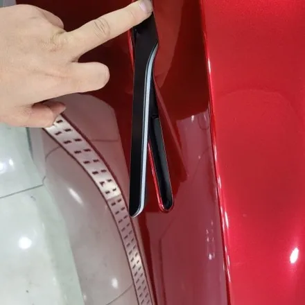 인천랩핑 테슬라 랩핑 PPF를 전문점에서 해야하는 이유~! / 테슬라 모델Y 한야 - 뱀파이어레드 전체랩핑 / 인천 서구, 부평, 부천