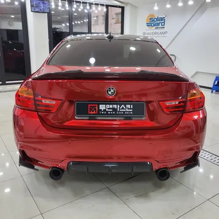 인천랩핑 잘하는곳 / BMW 4시리즈 쿠페 전체랩핑 시공 포스팅 / 오토벨벳 BMW 어벤츄린 레드 컬러로 강렬한느낌으로 시공완료 / BMW 4쿠페 랩핑 전문점 / 투맨카스킨 / 인천 남동구 논현동