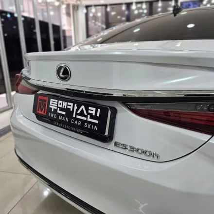 렉서스 ES300h 전체랩핑 / 글로스 메탈릭 화이트 랩핑 / 인천랩핑 / 인천 남동구 논현동