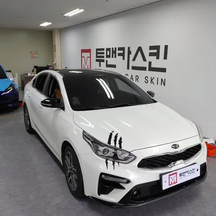 인천 랩핑 기아 K3 루프스킨 작업 포스팅/사이드미러 랩핑/k3랩핑 / 인천 남동구 논현동