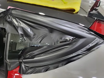 테슬라 모델3 랩핑잘하는곳 / 고광도필름 AX wrap Chalk Grey / 순정 포르쉐 컬러 / 공구리랩핑 시멘트랩핑 / 천안랩핑 천안시랩핑 천안ppf 천안시ppf / 인천 서구, 부평, 부천