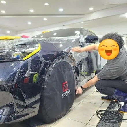 BMW i5 전체 PPF 작업 및 아이코닉글로우 그릴 유광블랙 랩핑 / 인천PPF 전문 / 인천 남동구 논현동