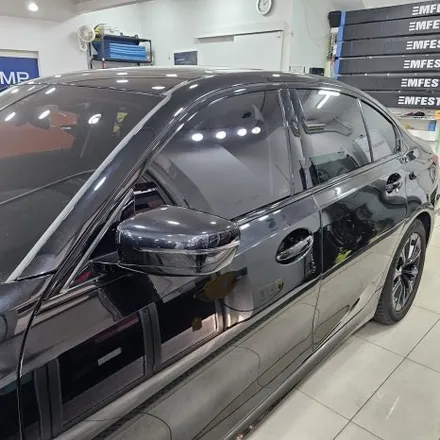 BMW 320d 백화현상 해결, 3M 2080 크롬죽이기 시공 / 인천 남동구 논현동