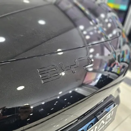 BYD 씨라이언7 엠블럼 랩핑 작업 후기 / EV, SEALION7 레터링은 제거 하기 / 인천 남동구 논현동
