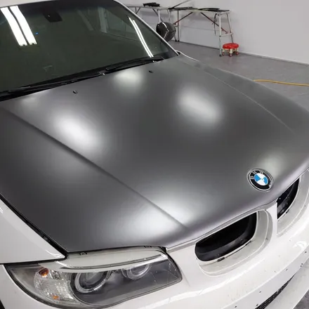 인천랩핑 BMW 1m 에이버리 사틴 메탈릭 그레이 전체랩핑 포스팅/bmw 랩핑 / 인천 남동구 논현동