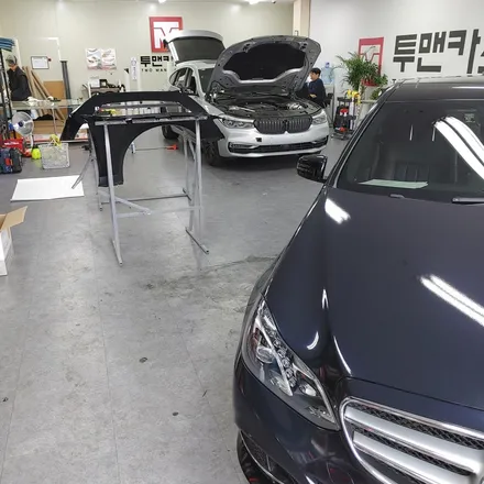 인천랩핑 사고차 부분랩핑도 투맨카스킨에서~! / 사고랩핑 / 부분랩핑 / 화이트랩핑 / 청라랩핑 / 인천 남동구 논현동