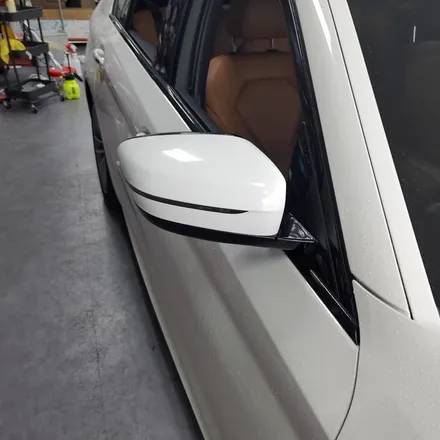 [투맨카스킨]BMW 5시리즈 G30 부분랩핑 / 루프스킨 / 사이드미러 랩핑 / 유광블랙랩핑 / 인천랩핑 / 청라랩핑 / 인천 남동구 논현동