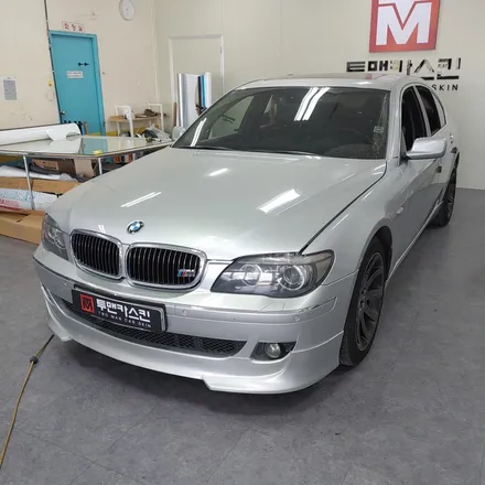 [투맨카스킨] BMW 7시리즈 전체랩핑 / bmw E65 랩핑 / 7시리즈 랩핑 / 글로스메탈릭블랙 / 블랙으로 한층 고급스럽게 꾸미기 / 인천랩핑 / 청라랩핑 / 인천 서구, 부평, 부천
