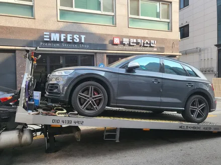 아우디 RS Q5 PPF 잘하는곳 / 사고로 앞범퍼 PPF 재시공 / 인천 PPF 잘하는곳 / 인천 서구, 부평, 부천
