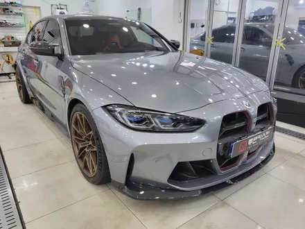 BMW M3 이노즈텍 슈퍼 글로스 메탈릭 실버 / M3 랩핑 전문점 / Super Gloss Metallic Silver / 인천 BMW 랩핑 전문점 / 신형 m3 / 인천 서구, 부평, 부천
