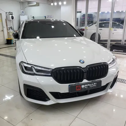 BMW 5시리즈 G30 랩핑제거 , 카본파츠제거, 라이트PPF / 여러군데 업체 비교해보시고 방문 주셨습니다^^ 감사합니다. / 인천랩핑 인천ppf / 인천 서구, 부평, 부천