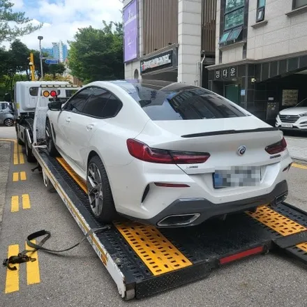 인천PPF BMW 850i 앞범퍼 PPF 재시공 / PPF 필름덕에 도장면을 보호 받으셨습니다 ^^ / PPF를 해야하는 이유 / 클리프디자인 옥타곤 / 인천 남동구 논현동