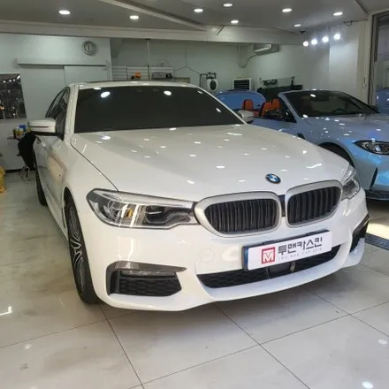 BMW 5시리즈 루프스킨, 사이드미러, 그릴교체, 스포일러 부착, m퍼포먼스 데칼 / 여러가지 부분 작업으로 스포티하고 이쁜 5시리즈 만들기! / 안산랩핑 / 인천 남동구 논현동