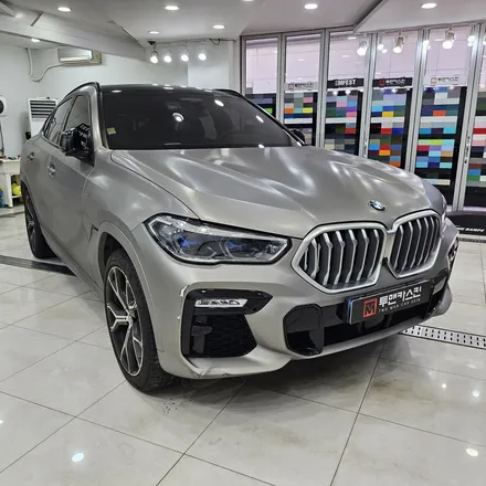 BMW X6 전체랩핑 제거 후 새로운 컬러로 대 변신 완료 / 에이버리데니슨 매트카키그린 / 인천 남동구 논현동