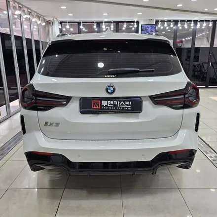 BMW ix3 그릴랩핑 사이드미러랩핑 디퓨져랩핑 / 3m2080 유광블랙 / 인천 남동구 논현동