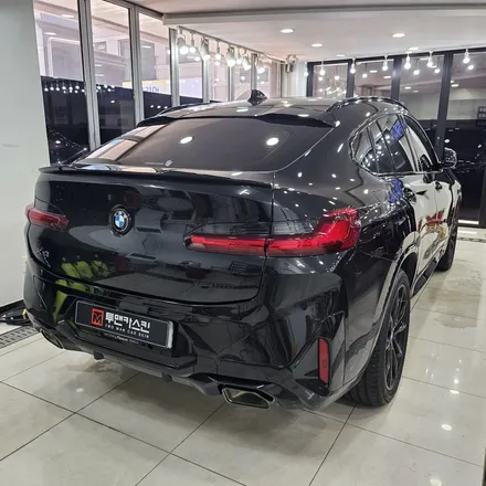BMW X4 블랙 차량 생활보호PPF & 스포일러 + 블랙 레터링 작업 / 인천 남동구 논현동