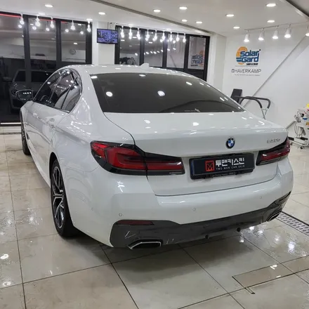BMW 5시리즈 윈도우크롬 죽이기 / 생활보호PPF 작업 / 인천랩핑 전문점 투맨카스킨 / 인천 남동구 논현동