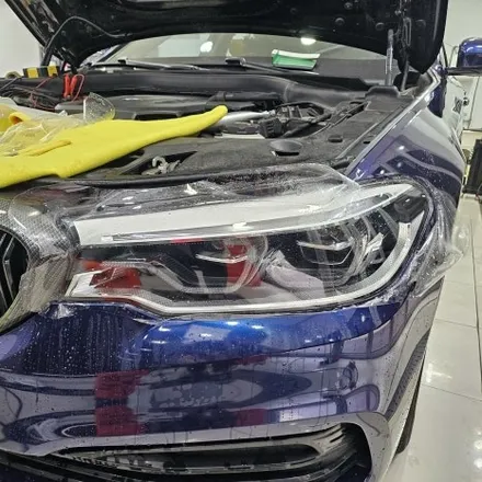 BMW 5시리즈 랩핑 전문 | 520d 탄자나이트 블루 컬러 + PPF 시공 / 인천 남동구 논현동