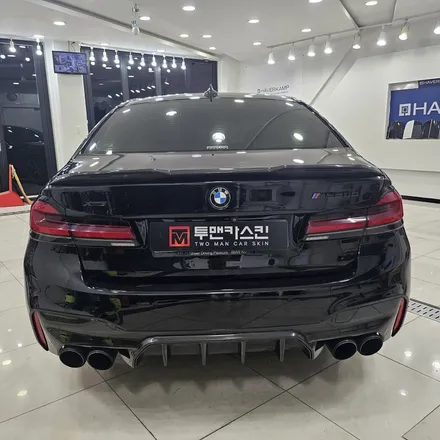 BMW m550d 리페어블랙 전체랩핑 시공기 / 라이트 톤 다운 PPF 작업까지 진행 / 인천 랩핑 PPF 전문점 / 인천 남동구 논현동