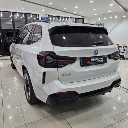 BMW ix3 그릴랩핑 사이드미러랩핑 디퓨져랩핑 / 3m2080 유광블랙 / 인천 남동구 논현동