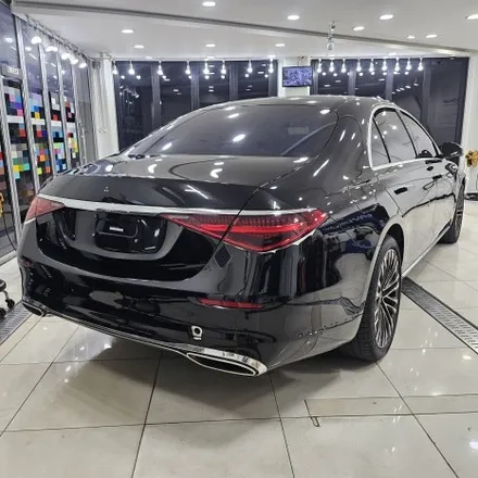 벤츠 S580 전체랩핑 재시공, 사틴화이트펄에서 화이트골드스파클로 완벽 변신 / 인천 남동구 논현동