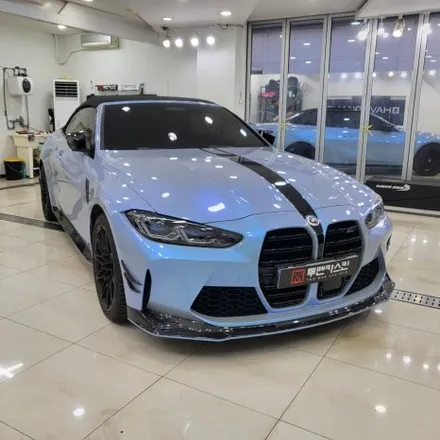 BMW M4 기존 사틴블랙 랩핑 제거 후 오토벨벳 문스톤 그레이 컬러로 전체랩핑 재 시공 해드렸습니다^^ 추가로 커스텀 데칼까지!/ BMW M4 랩핑 전문점 투맨카스킨 / 파주랩핑 / 인천 남동구 논현동