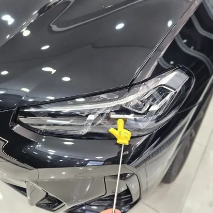 BMW X4 블랙 차량 생활보호PPF & 스포일러 + 블랙 레터링 작업 / 인천 남동구 논현동