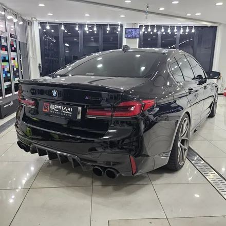 BMW m550d 리페어블랙 전체랩핑 시공기 / 라이트 톤 다운 PPF 작업까지 진행 / 인천 랩핑 PPF 전문점 / 인천 남동구 논현동
