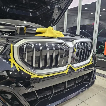 BMW i5 전체 PPF 작업 및 아이코닉글로우 그릴 유광블랙 랩핑 / 인천PPF 전문 / 인천 남동구 논현동