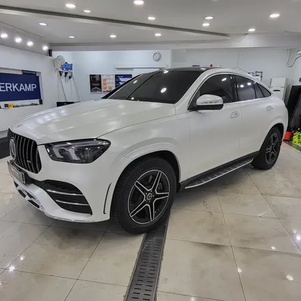 벤츠 GLE 400d 4matic 전체랩핑 / 고급스럽고 우아한 사틴화이트펄 / 벤츠에 가장 잘 어울리는 색상 / 이천랩핑 이천시랩핑 이천ppf 이천시ppf 이천썬팅 이천시썬팅 / 인천 서구, 부평, 부천