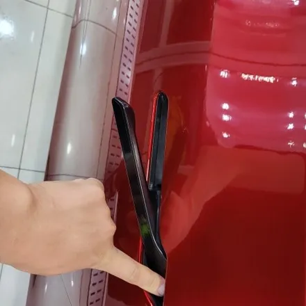 테슬라 모델Y 기존랩핑 제거 후 뱀파이어레드 컬러로 강렬하게 전체랩핑 완성 해드렸습니다^^ / 한야랩핑 / 인천랩핑 / 인천 남동구 논현동