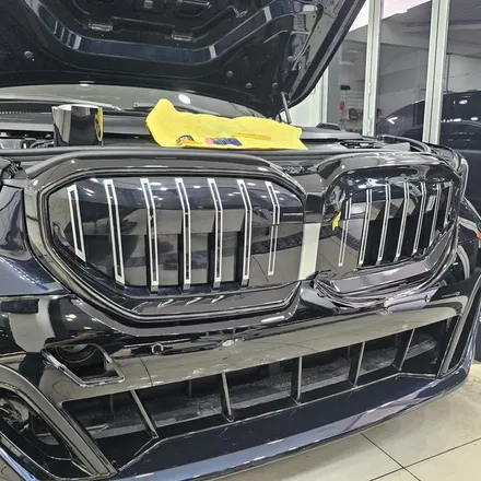 BMW i5 전체 PPF 작업 및 아이코닉글로우 그릴 유광블랙 랩핑 / 인천PPF 전문 / 인천 남동구 논현동