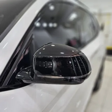 BMW ix3 그릴랩핑 사이드미러랩핑 디퓨져랩핑 / 3m2080 유광블랙 / 인천 남동구 논현동