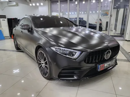 벤츠 CLS450 랩핑 잘하는곳 / 사틴블랙랩핑 / 인천 중구랩핑 / 인천중구 해안동랩핑 / 인천랩핑 / 인천 서구, 부평, 부천