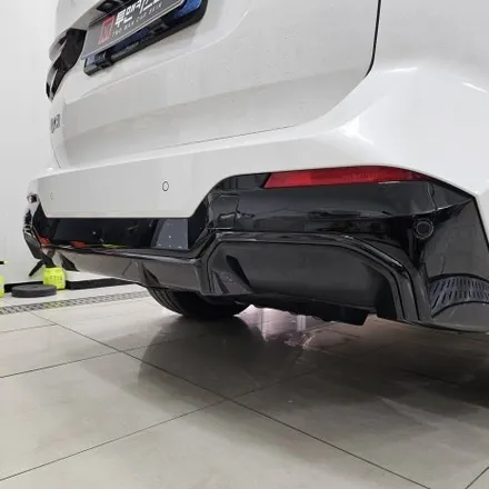 BMW ix3 그릴랩핑 사이드미러랩핑 디퓨져랩핑 / 3m2080 유광블랙 / 인천 남동구 논현동