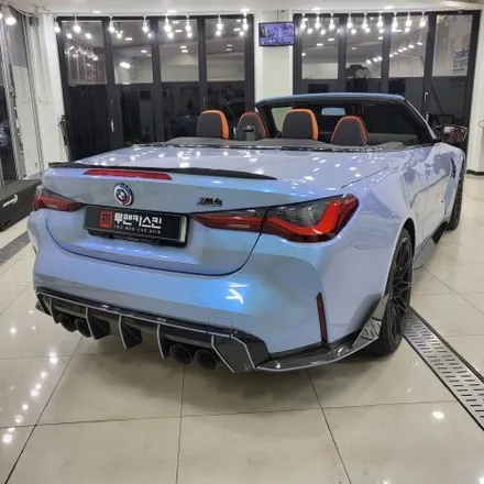 BMW M4 기존 사틴블랙 랩핑 제거 후 오토벨벳 문스톤 그레이 컬러로 전체랩핑 재 시공 해드렸습니다^^ 추가로 커스텀 데칼까지!/ BMW M4 랩핑 전문점 투맨카스킨 / 파주랩핑 / 인천 남동구 논현동