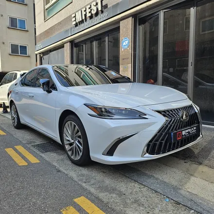 렉서스 ES300h 전체랩핑 / 글로스 메탈릭 화이트 랩핑 / 인천랩핑 / 인천 남동구 논현동
