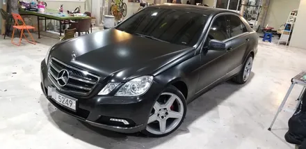 인천 랩핑 벤츠 E클래스 사틴블랙 부분랩핑 포스팅/w212/에이버리 사틴블랙 / 인천 남동구 논현동