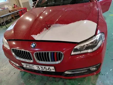 인천 랩핑 BMW 5시리즈 사틴퍼플메탈릭 전체 랩핑 포스팅/에이버리데니슨 / 인천 남동구 논현동
